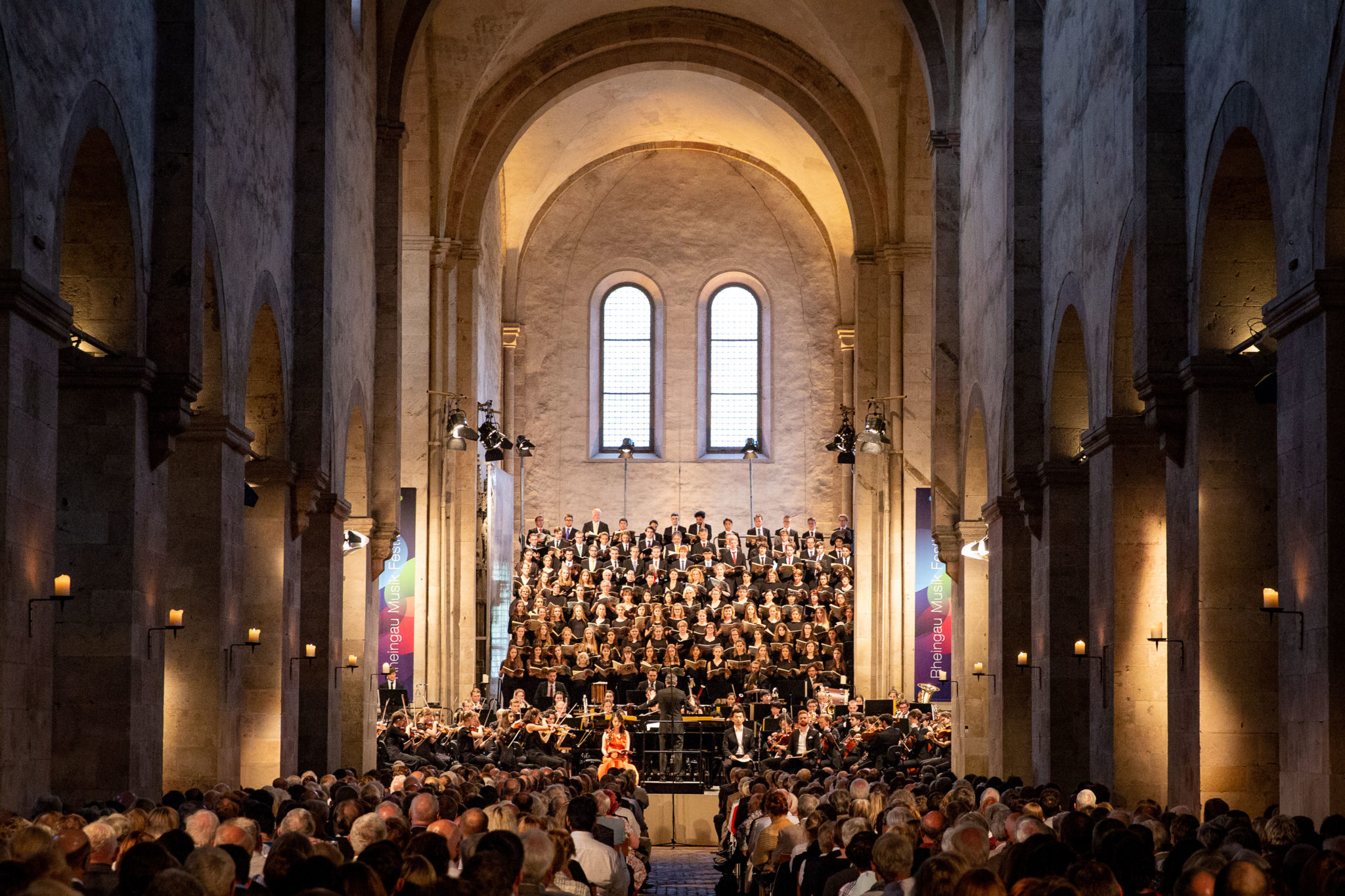 Kloster Eberbach beim Rheingau Musik Festival