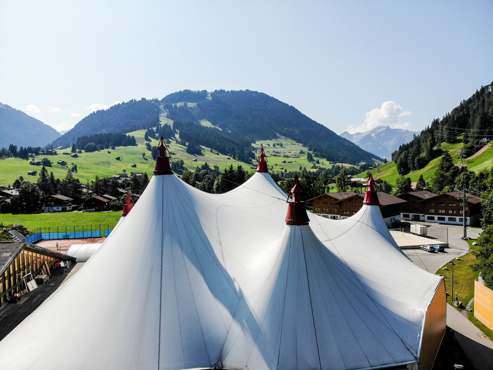 Festivalzelt Gstaad
