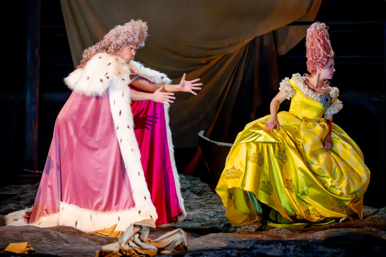 Szenenbild aus Telemanns „Sieg der Schönheit“ am Theater Magdeburg