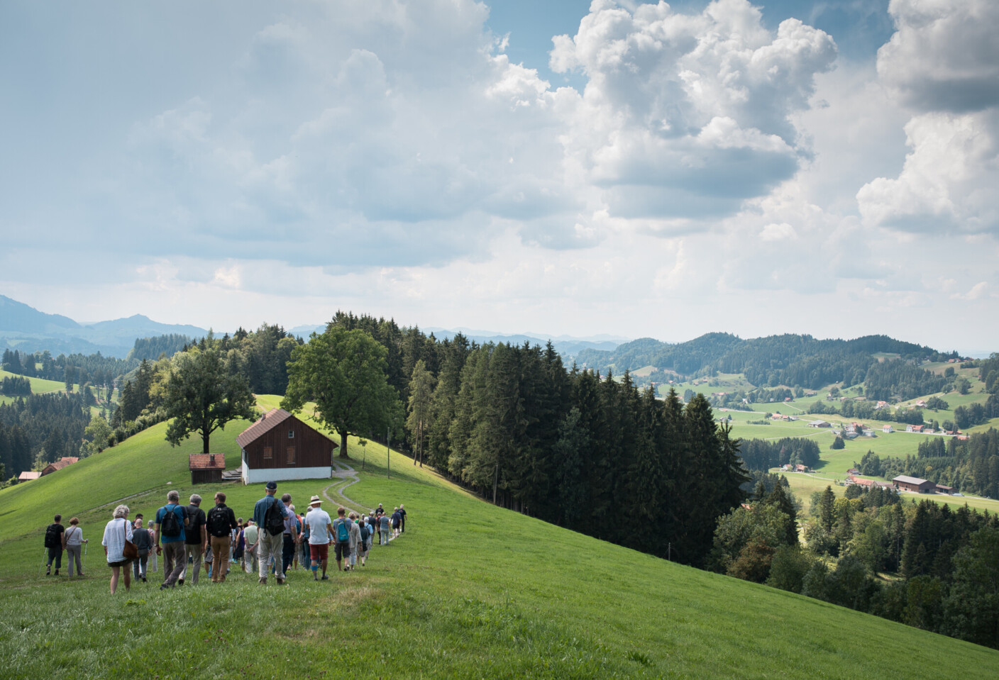Bachwanderung bei den Appenzeller Bachtagen