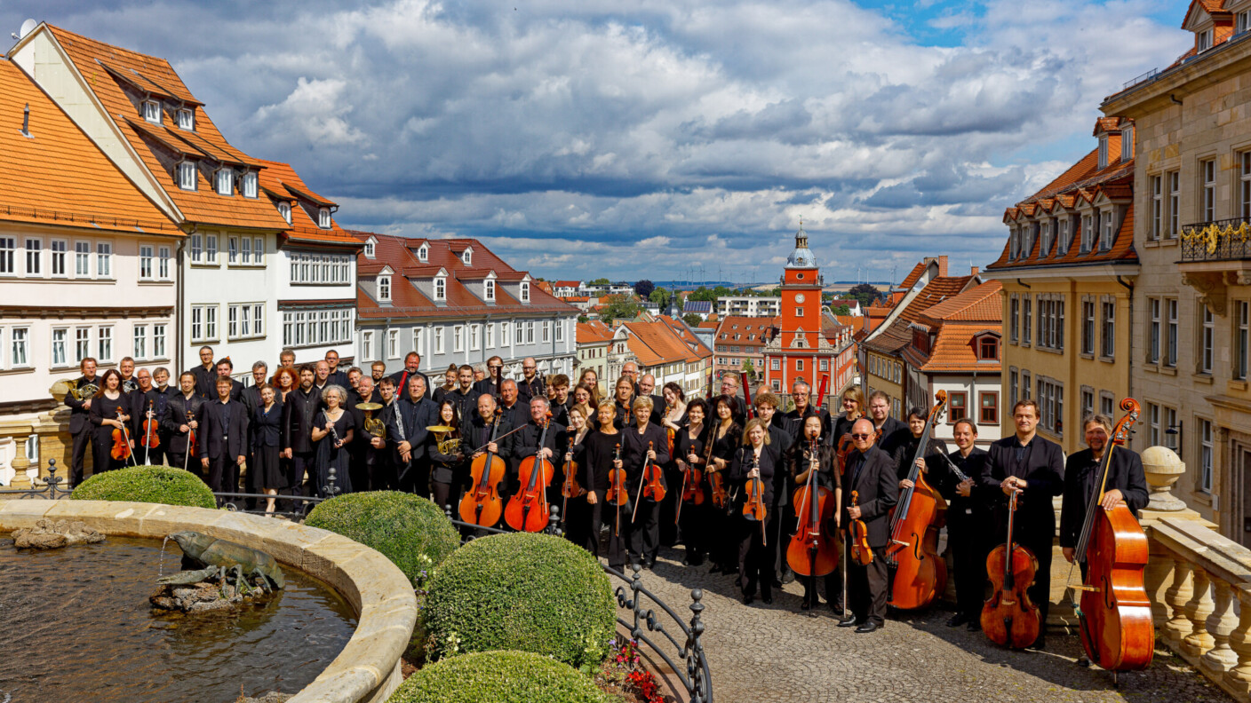 Gestaltet das musikalische Friedensgebet achtzig Jahre nach Ende des Zweiten Weltkriegs mit: Thüringen Philharmonie Gotha-Eisenach