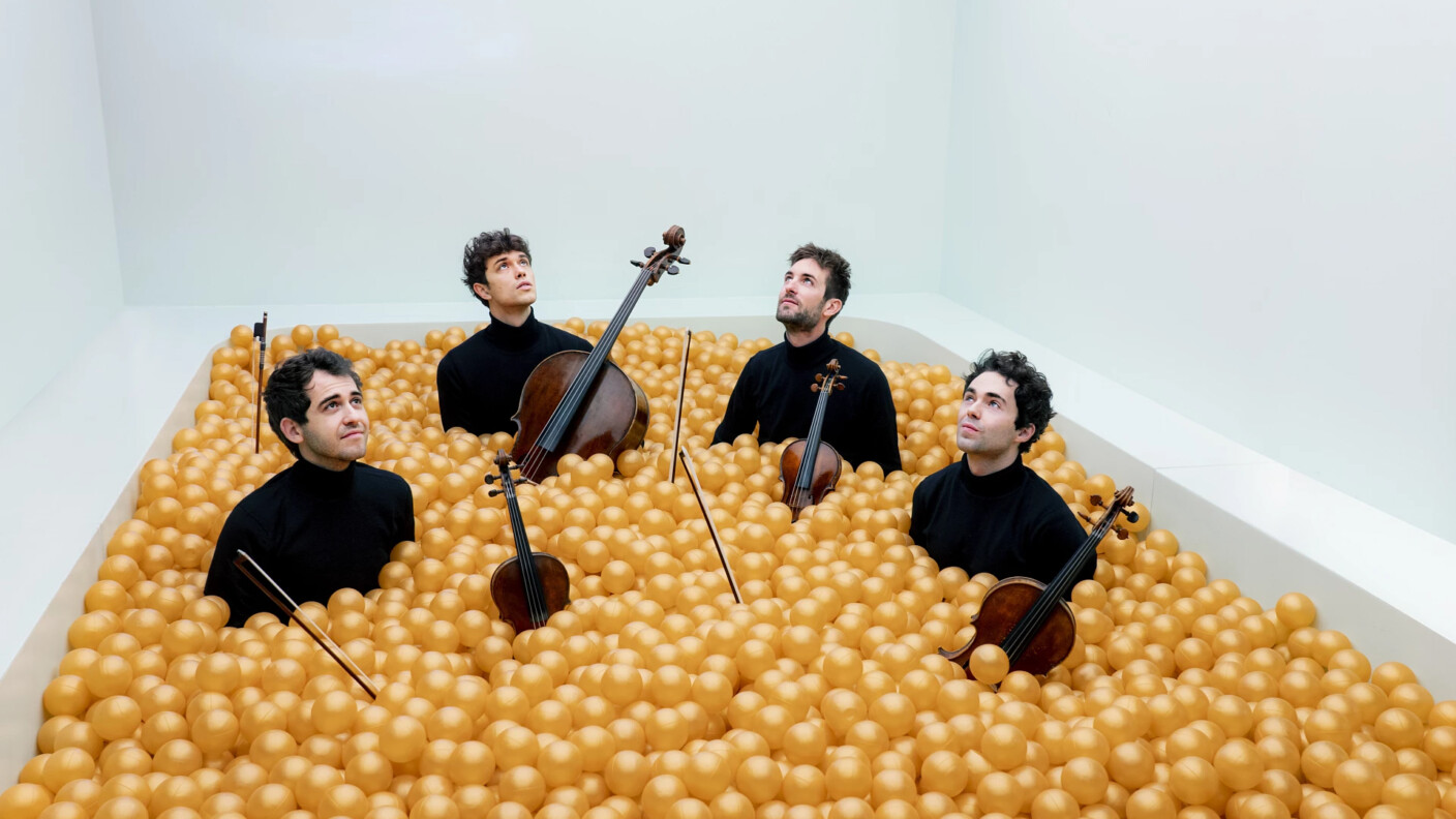 Spielt seine Programme stets auswendig: das Vision String Quartet