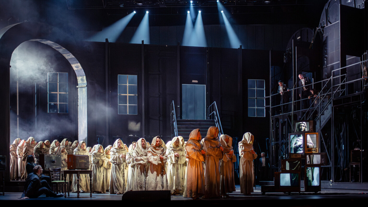 Szenenbild aus „Tannhäuser“ an der Wiener Staatsoper