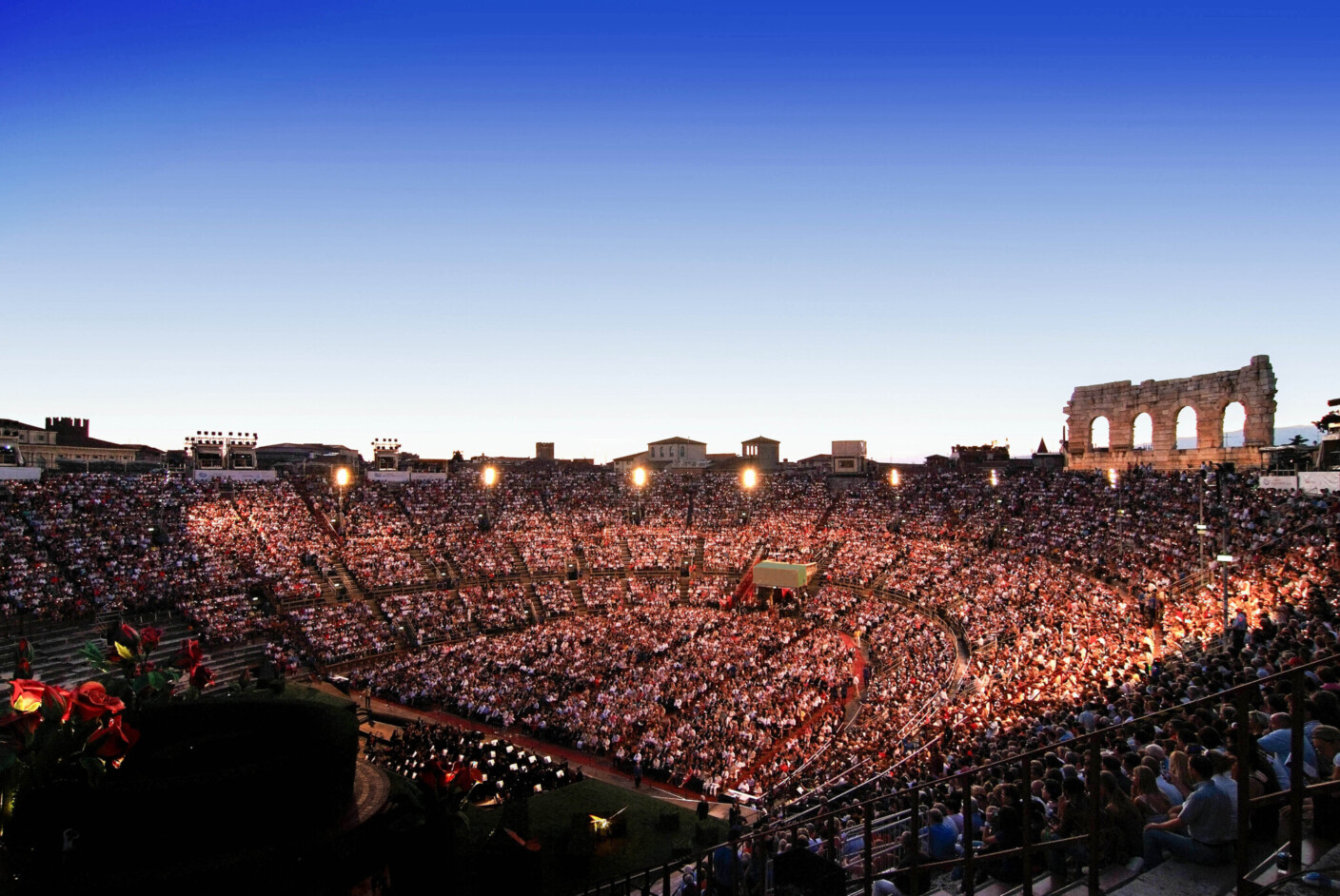 Sommeroper im Amphitheater: Arena di Verona