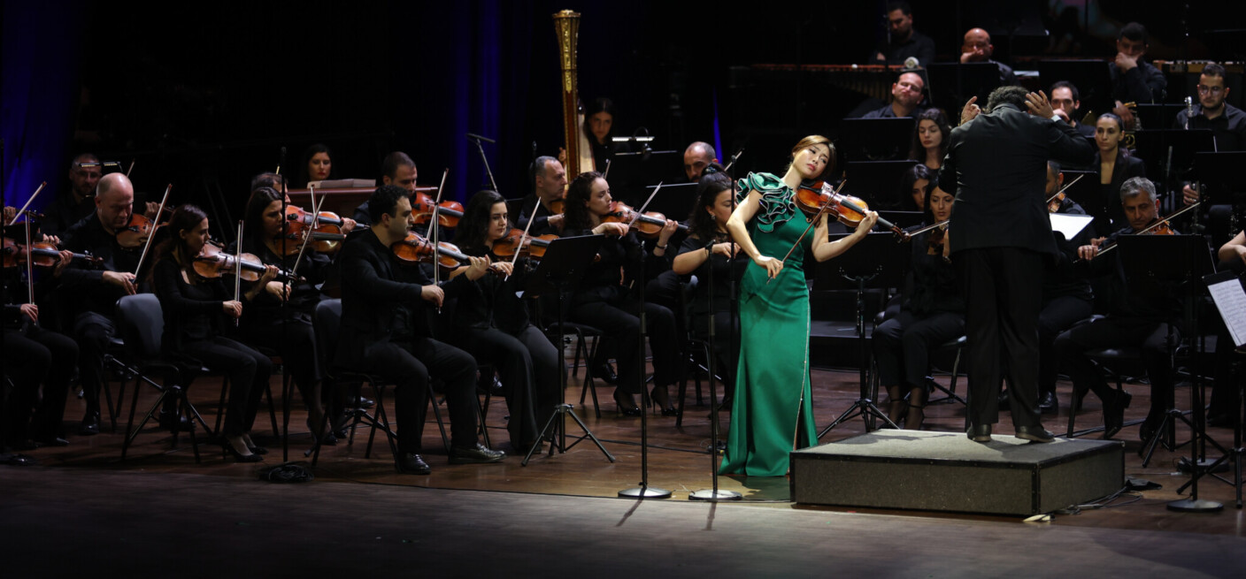 Steht mit vierzig Jahren im Finale des Classic Violin Olympus: Soyoung Yoon