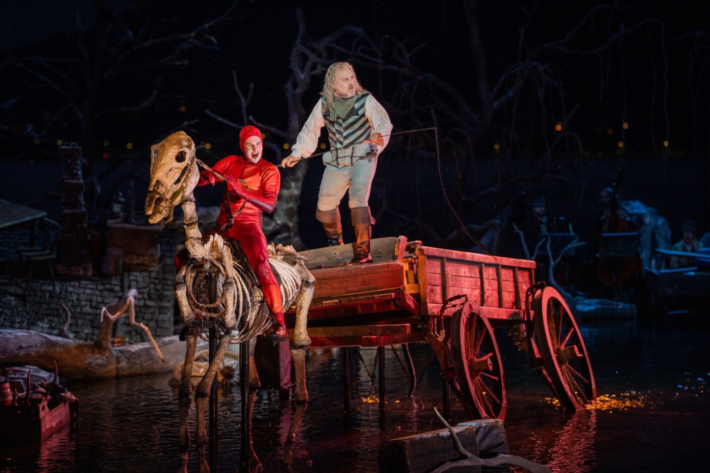 Szenenbild aus „Der Freischütz“ bei den Bregenzer Festspielen