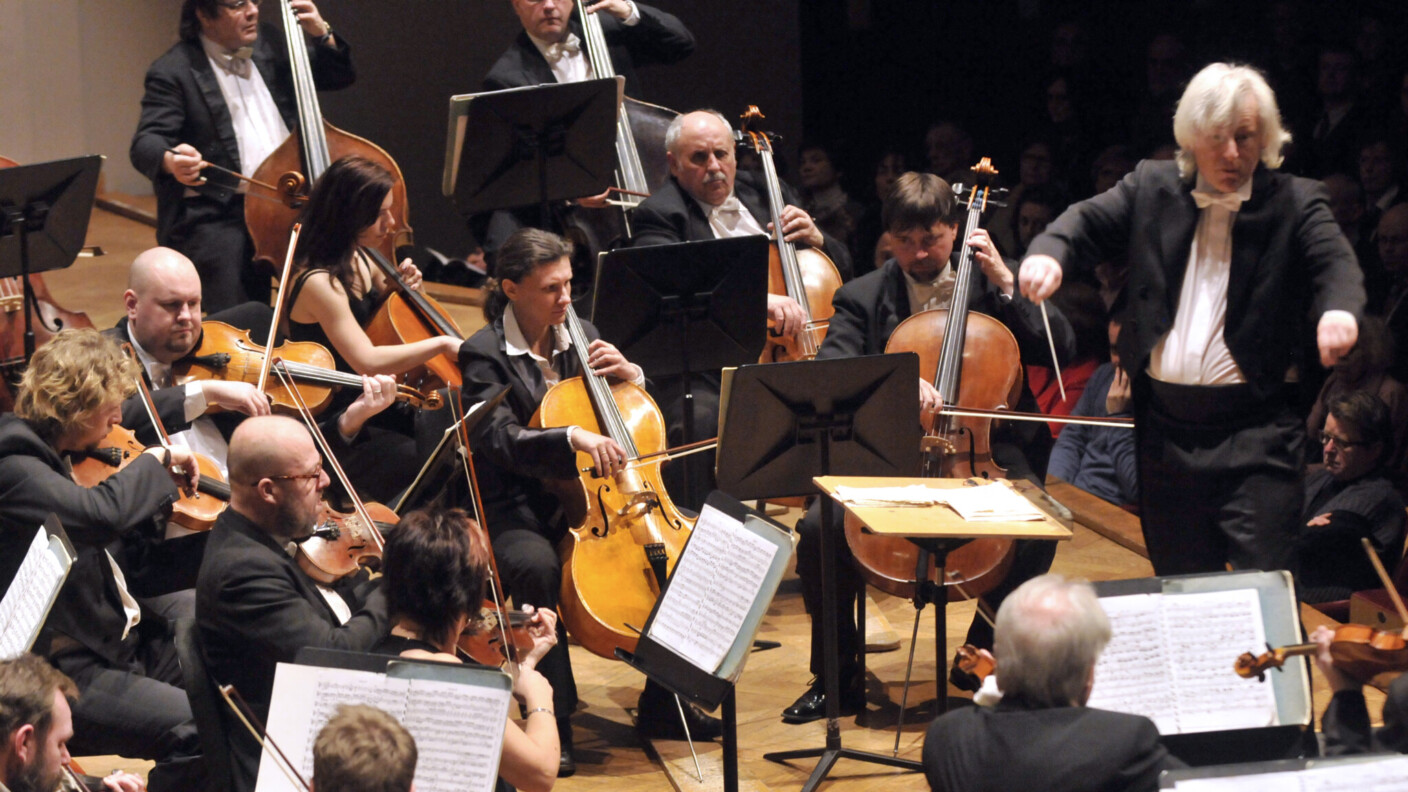 Tschechische Symphoniker Prag unter der Leitung von Martin Pešík