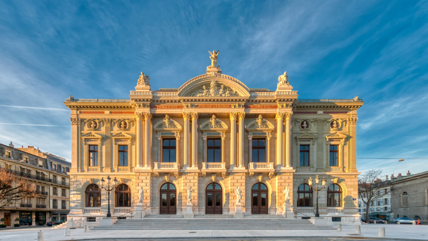 Der Schmuckbau aus der Belle Époque entstand dank eines Vermächtnisses von Herzog Karl II. von Braunschweig: Grand Théâtre de Genève
