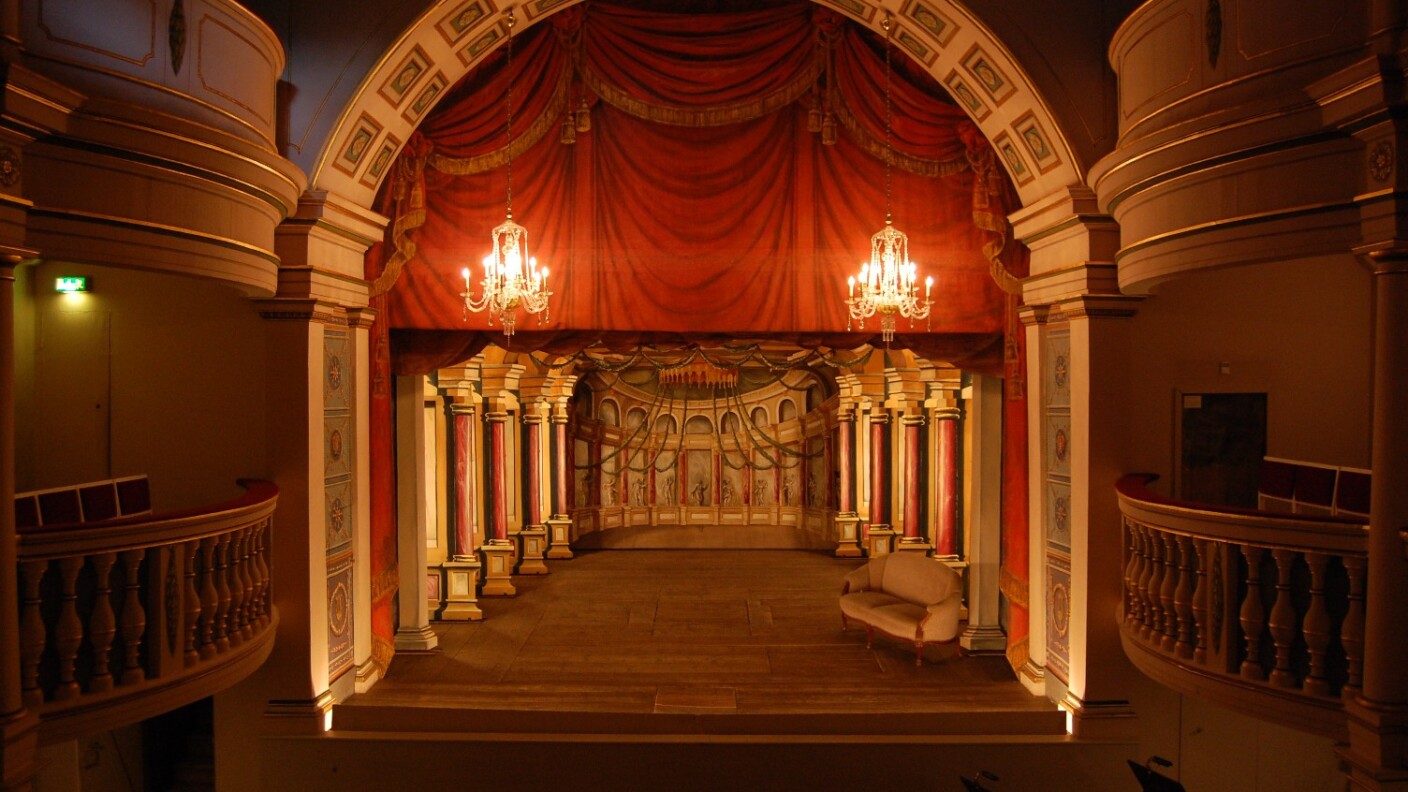 Bühne des Ekhof Theaters