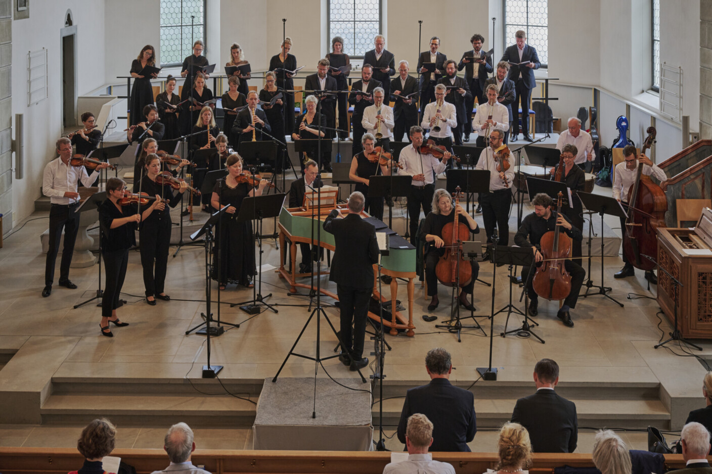 Experten für Bachs Kantatenwerk: Chor & Orchester der J. S. Bach-Stiftung St. Gallen unter der Leitung von Rudolf Lutz