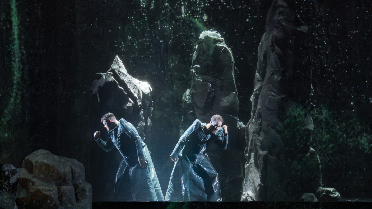 Brüder, die füreinander selbst in die wässrigste Hölle gehen: „Castor et Pollux“ an der Oper Graz