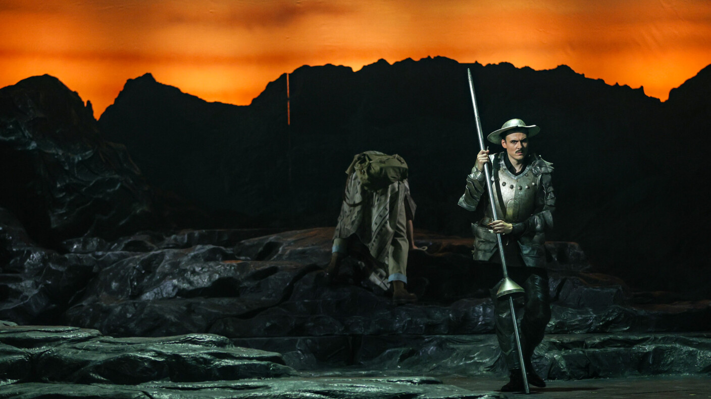 Ritter aus Leidenschaft: Oliver Sailer als Titelheld von Jules Massenets „Don Quichotte“ am Landestheater Innsbruck