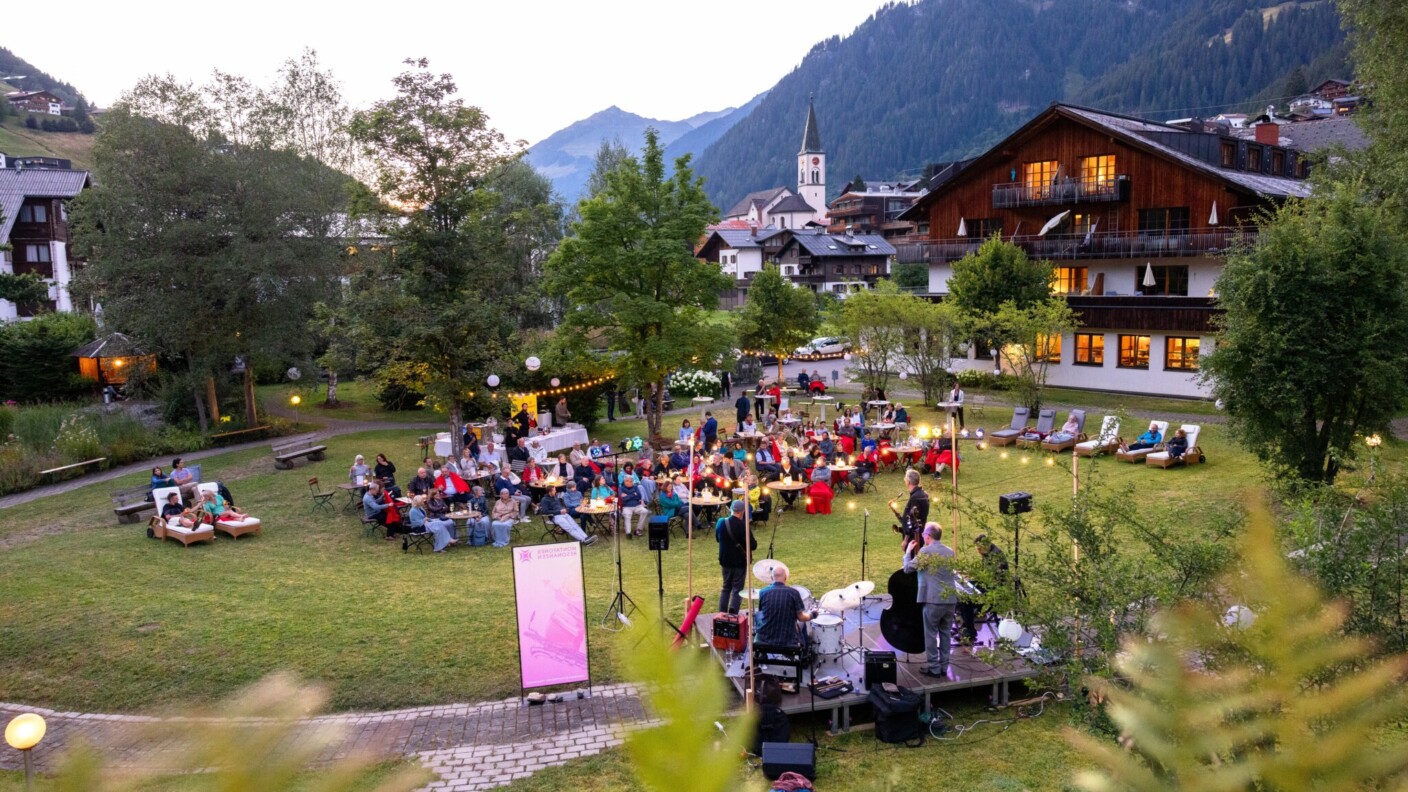 Freiluftkonzert im Alpental bei den Montafoner Resonanzen
