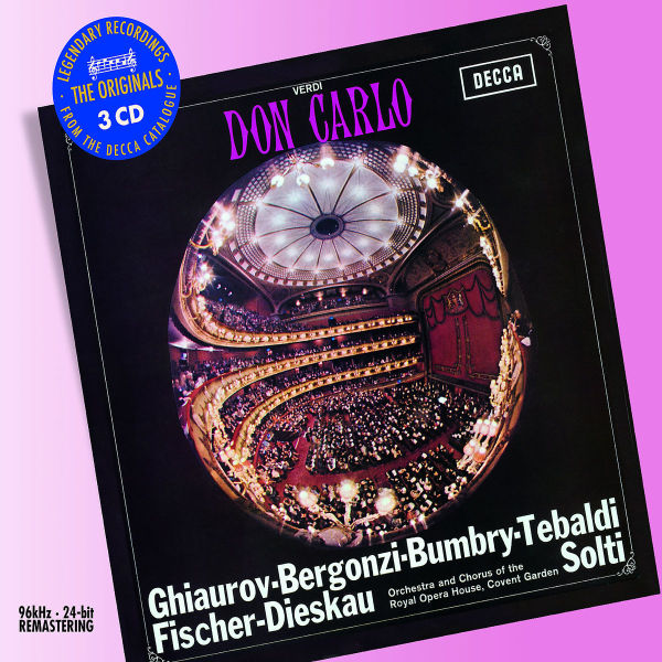 Album Cover für Verdi: Don Carlos, O don fatale